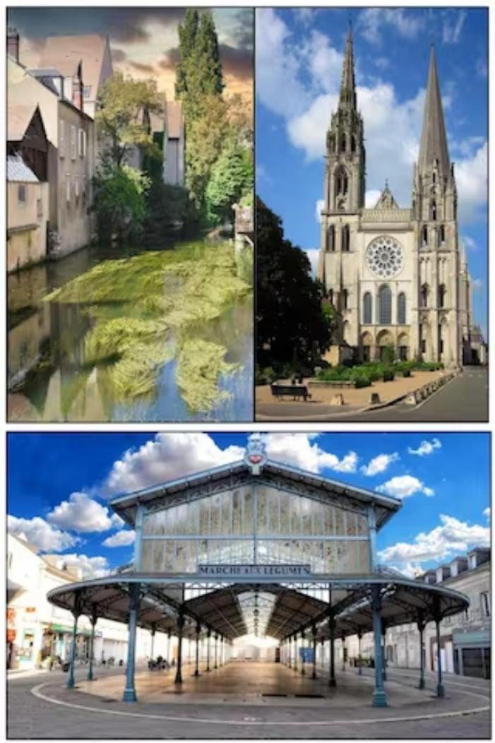 Apartamento Le P'Tit Beauce Au Coeur De Chartres Exterior foto